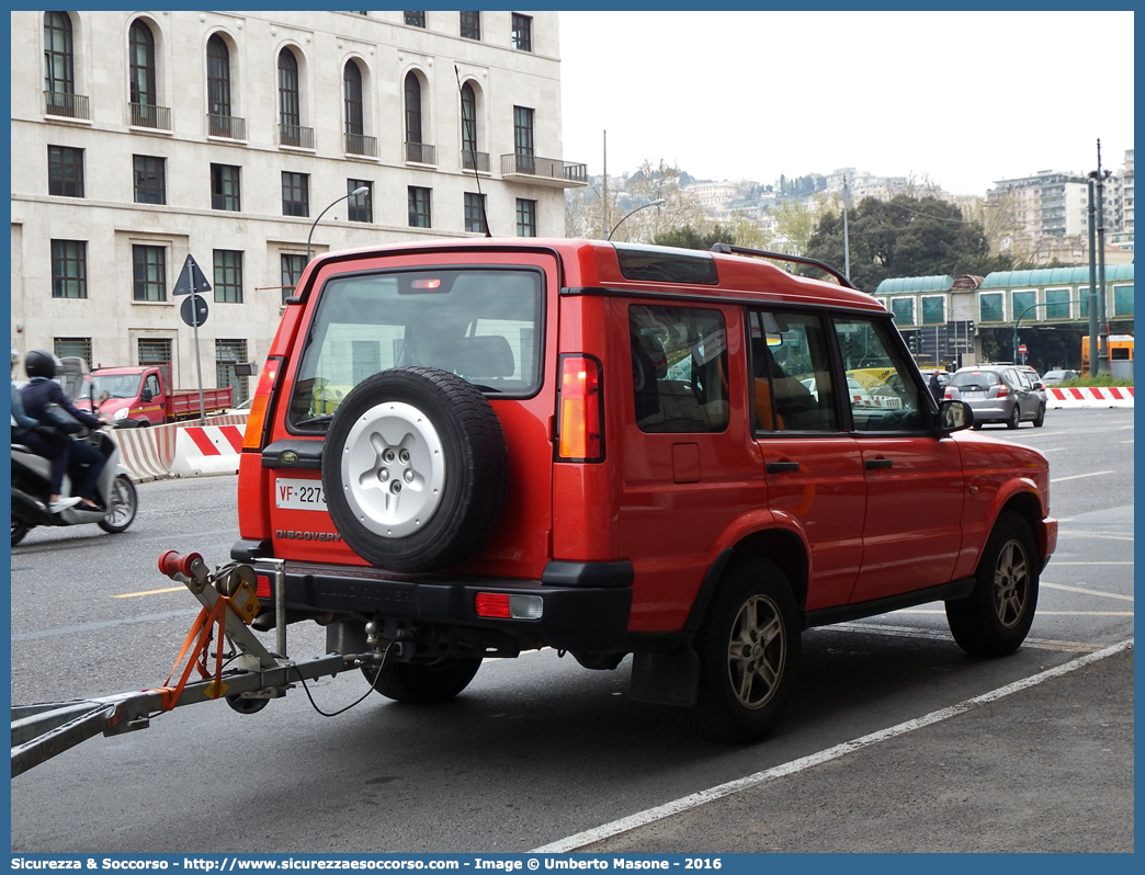 VF 22730
Corpo Nazionale Vigili del Fuoco
Land Rover Discovery II serie restyling
Parole chiave: Corpo;Nazionale;Vigili del Fuoco;Vigili;Fuoco;Land Rover;Discovery