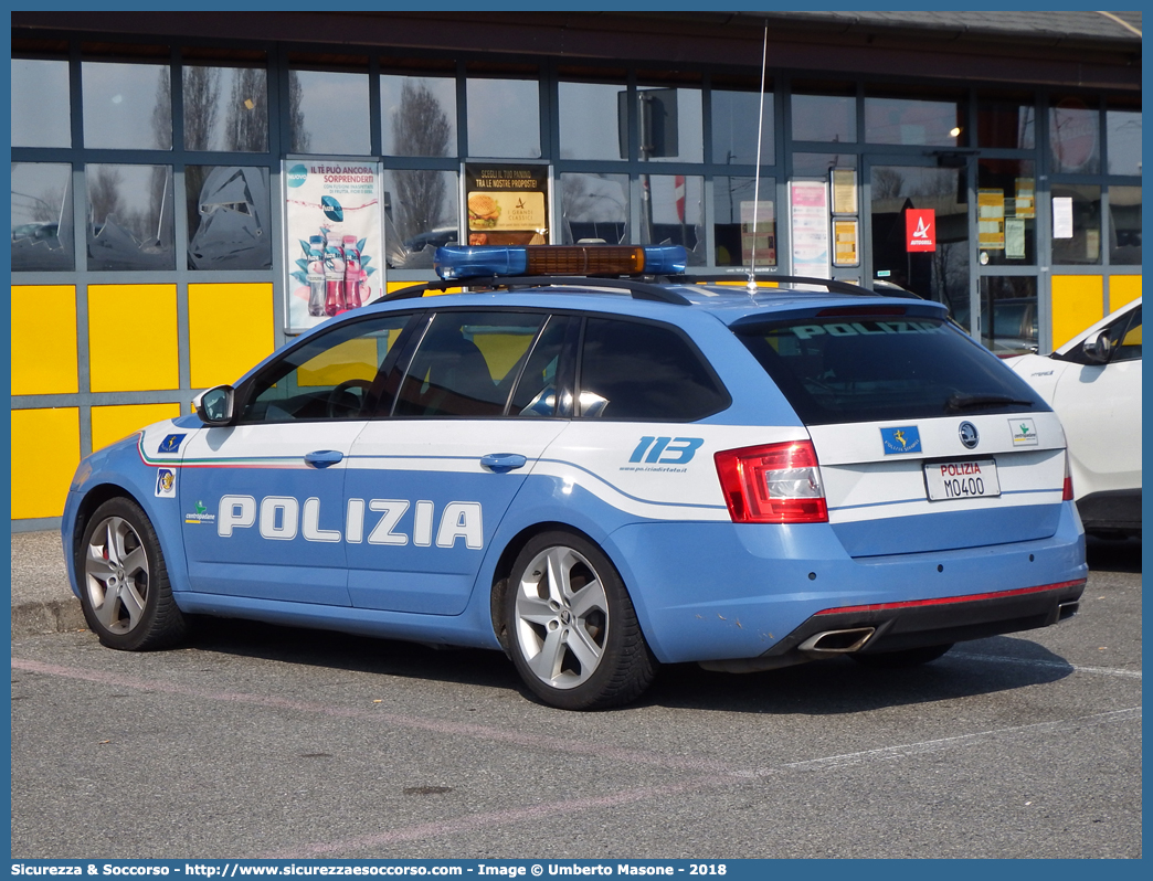 Polizia M0400
Polizia di Stato
Polizia Stradale
Autostrade Centropadane
Skoda Octavia Wagon RS IV serie
Allestitore Bertazzoni S.r.l.
Parole chiave: PS;P.S.;Polizia;di;Stato;Stradale;Autostradale;Autostrade;Centropadane;Centro;Padane;Skoda;Octavia;Wagon;RS;Bertazzoni