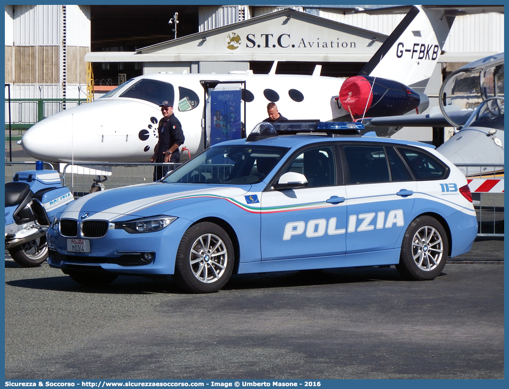 Polizia M0314
Polizia di Stato
Polizia Stradale
Bmw Serie 3 F31 Touring
Allestitore Carrozzeria Marazzi S.r.l.
Parole chiave: PS;P.S.;Polizia;di;Stato;Stradale;Bmw;Serie 3;F31;F 31;Touring;Marazzi