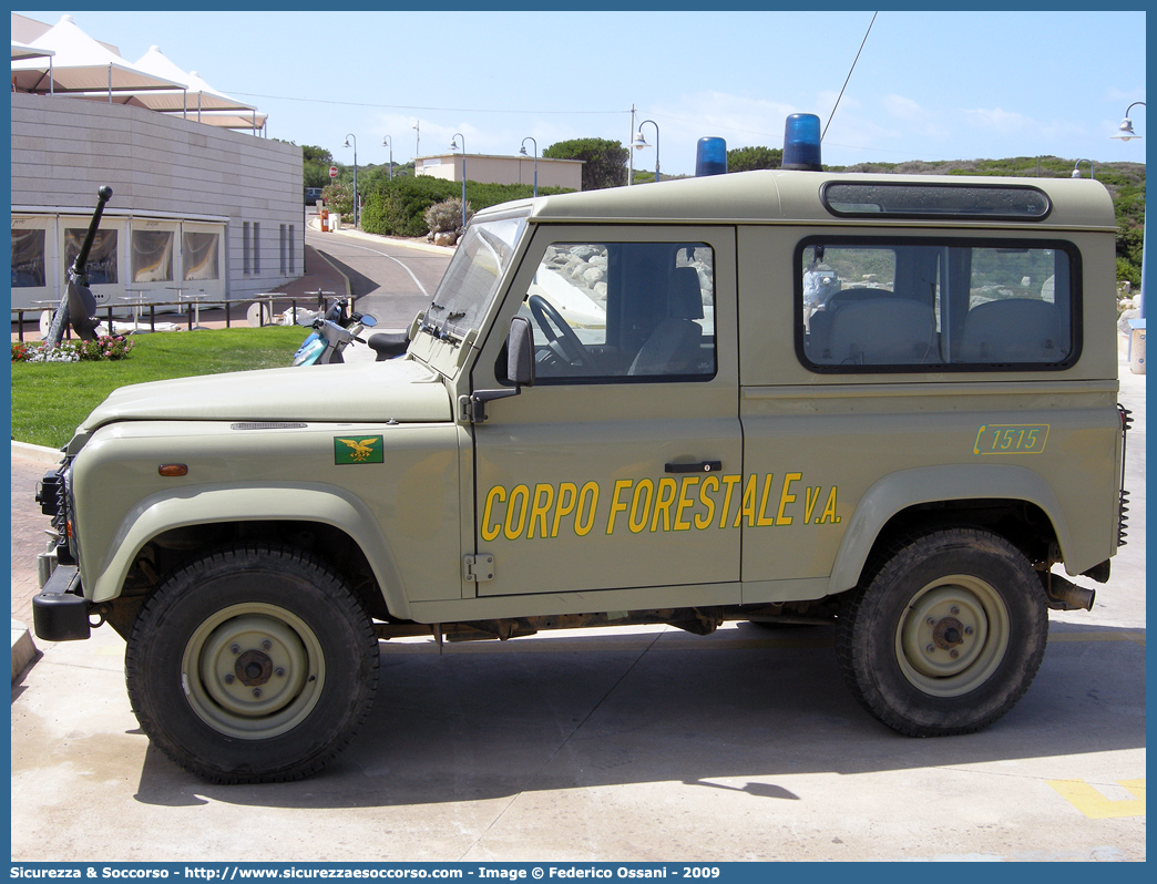 CFva N08 CA
Corpo Forestale
e di Vigilanza Ambientale
Regione Sardegna
Land Rover Defender 90
Parole chiave: CFVA;C.F.V.A.;Corpo;Forestale;Vigilanza;Ambientale;Sardegna;Land Rover;Defender;90