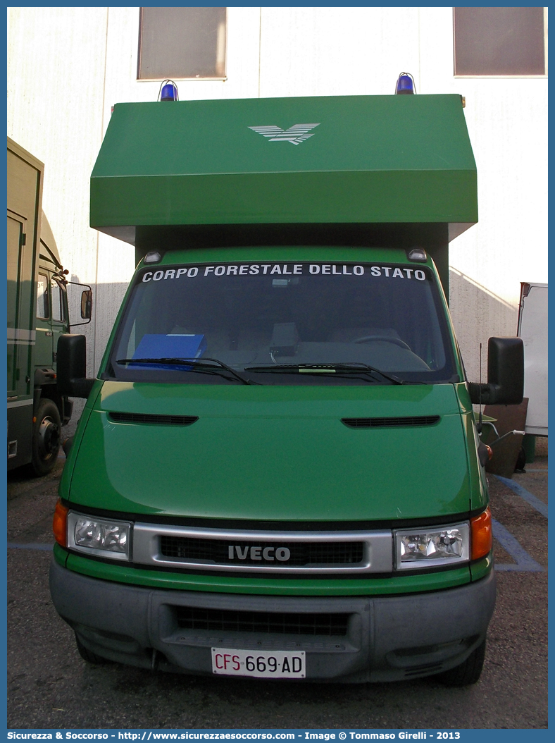 CFS 669AD
Corpo Forestale dello Stato
Reparto a Cavallo
Iveco Daily 50C15 III serie
(variante)
Parole chiave: Corpo;Forestale;Stato;Corpo Forestale dello Stato;CFS;C.F.S.;Reparto a Cavallo;Cavallo;Ippomontato;Iveco;Daily;50C15