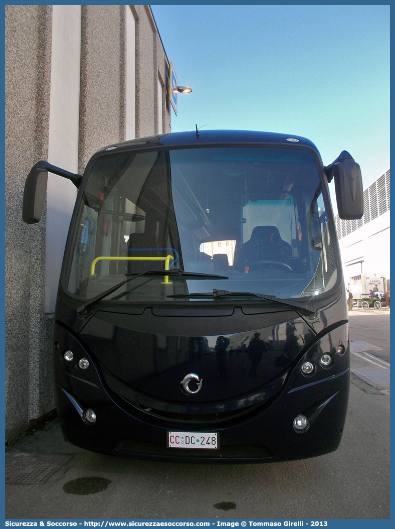 CC DC248
Arma dei Carabinieri
Iveco Irisbus Proxys
Parole chiave: Arma;Carabinieri;CC;C.C.;Bus;Minibus;Iveco;Irisbus;Proxys;DC248;DC 248