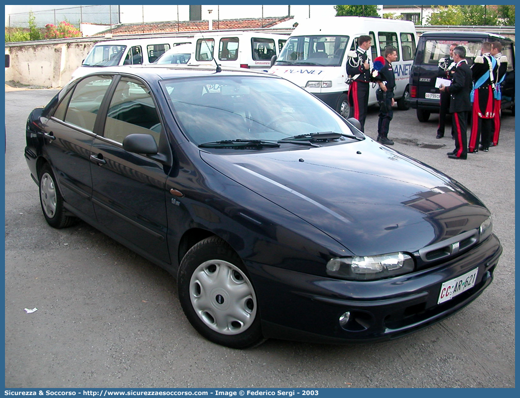 CC AR621
Arma dei Carabinieri
Fiat Marea
Parole chiave: CC;C.C.;Arma;dei;Carabinieri;Fiat;Marea