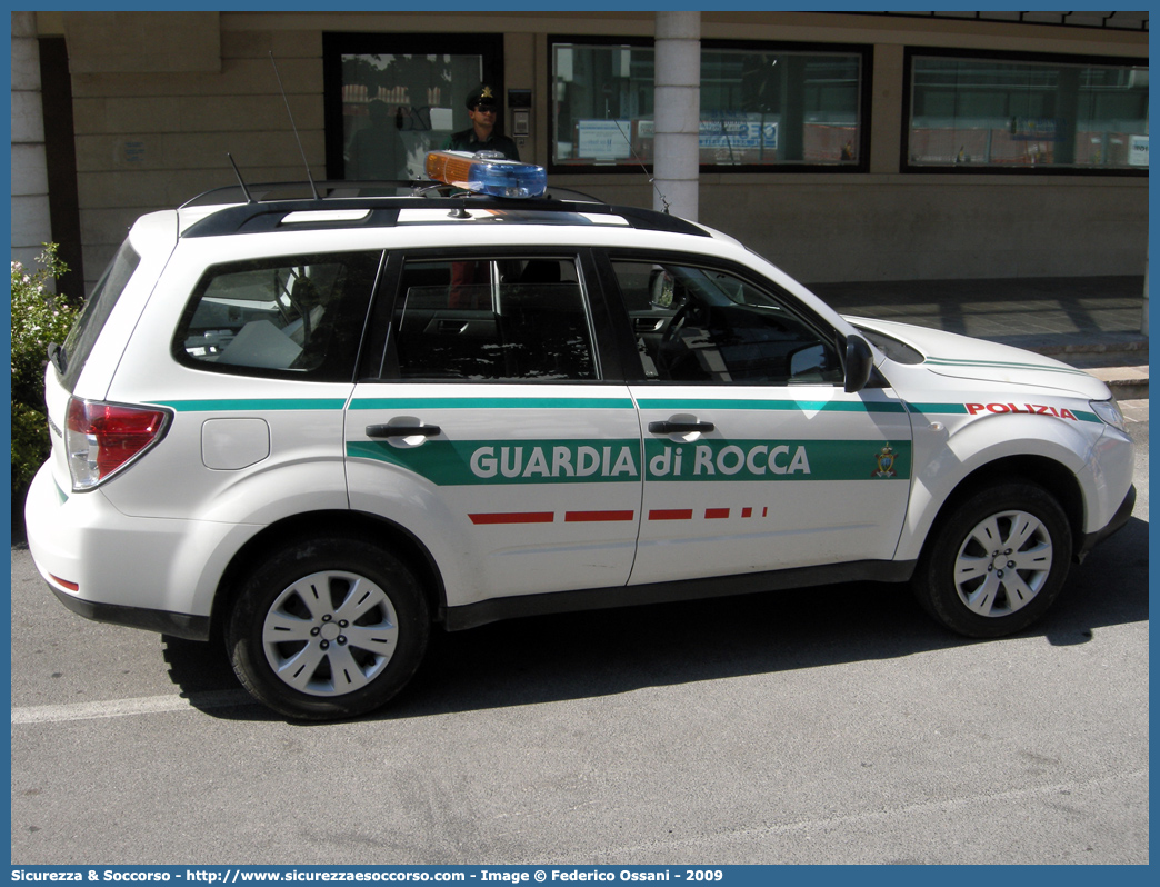 Polizia 162
Repubblica di San Marino
Guardia di Rocca
Subaru Forester V serie
Allestitore Focaccia Group S.r.l.
Parole chiave: Repubblica;San Marino;RSM;R.S.M.;Guardia di Rocca;Guardia;Rocca;Subaru;Forester;Focaccia