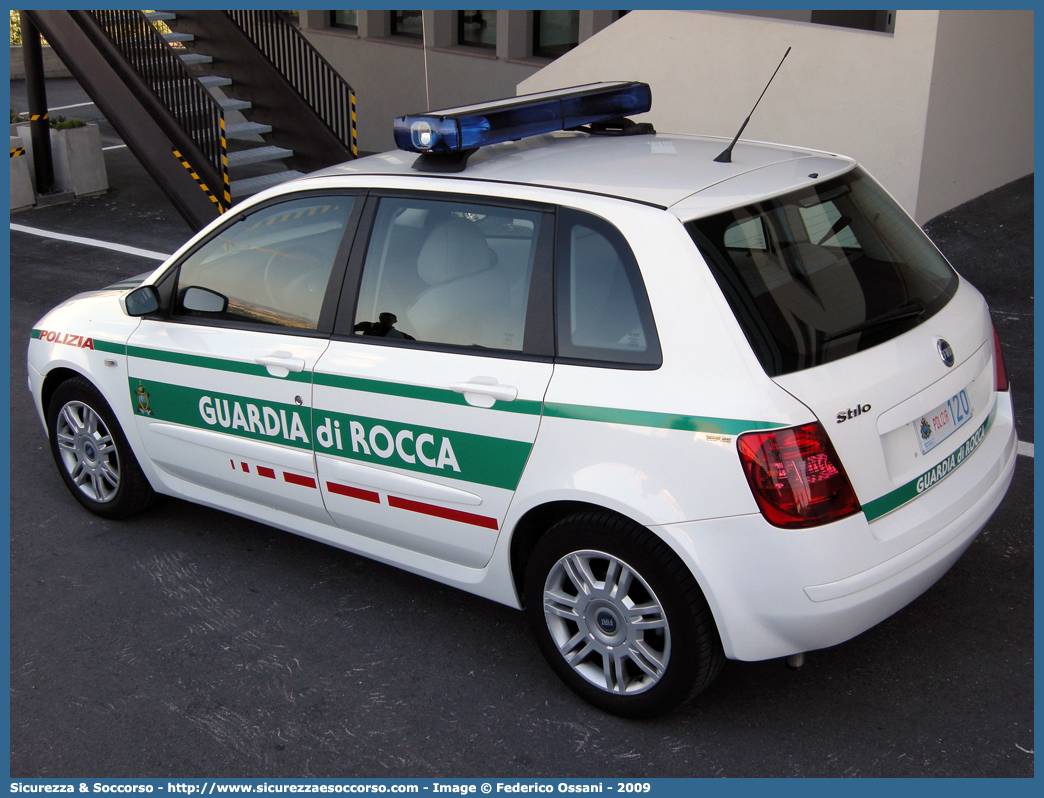 Polizia 120
Repubblica di San Marino
Guardia di Rocca
Fiat Stilo
(variante)
Parole chiave: Repubblica;San Marino;RSM;R.S.M.;Guardia di Rocca;Guardia;Rocca;Fiat;Stilo