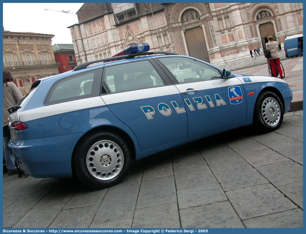 Polizia E3714
Polizia di Stato
Polizia Stradale
Autostrade per l'Italia S.p.A.
Alfa Romeo 156 Sportwagon I serie
Parole chiave: Polizia di Stato;Polizia Stradale;Autostrade per l'Italia S.p.A.;Autostrade S.p.A.;Autostrade;Italia;Alfa Romeo;156;Sportwagon