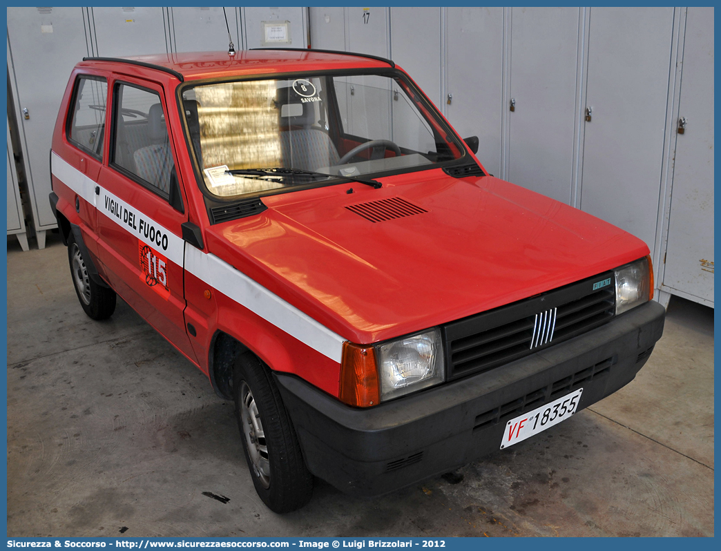 VF 18355
Corpo Nazionale Vigili del Fuoco
Fiat Panda II serie
Parole chiave: VVF;V.V.F.;Corpo;Nazionale;Vigili;del;Fuoco;Fiat;Panda