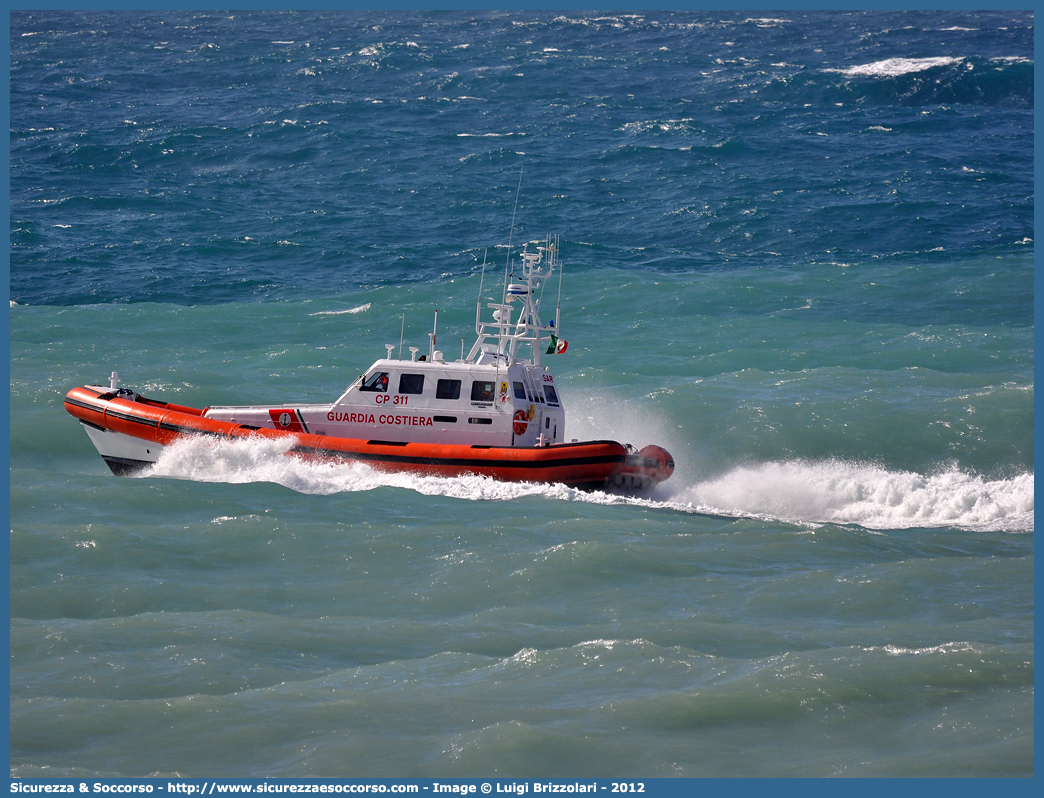 CP 311
Corpo delle Capitanerie di Porto
Guardia Costiera
Vedetta SAR Ognitempo Classe 300
"Ammiraglio Francese"
Cantieri Navali CodecasaDue S.p.A.
Parole chiave: CP;C.P.;G.C.;GC;Guardia;Costiera;Capitaneria;Capitanerie;Porto;Vedetta;Vedette;Costiera;Costiere;Classe;300;SAR;Ammiraglio;Francese;Codecasa