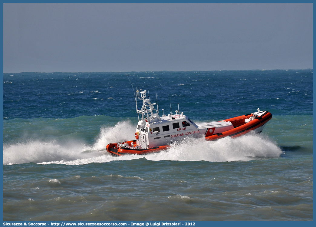 CP 311
Corpo delle Capitanerie di Porto
Guardia Costiera
Vedetta SAR Ognitempo Classe 300
"Ammiraglio Francese"
Cantieri Navali CodecasaDue S.p.A.
Parole chiave: CP;C.P.;G.C.;GC;Guardia;Costiera;Capitaneria;Capitanerie;Porto;Vedetta;Vedette;Costiera;Costiere;Classe;300;SAR;Ammiraglio;Francese;Codecasa