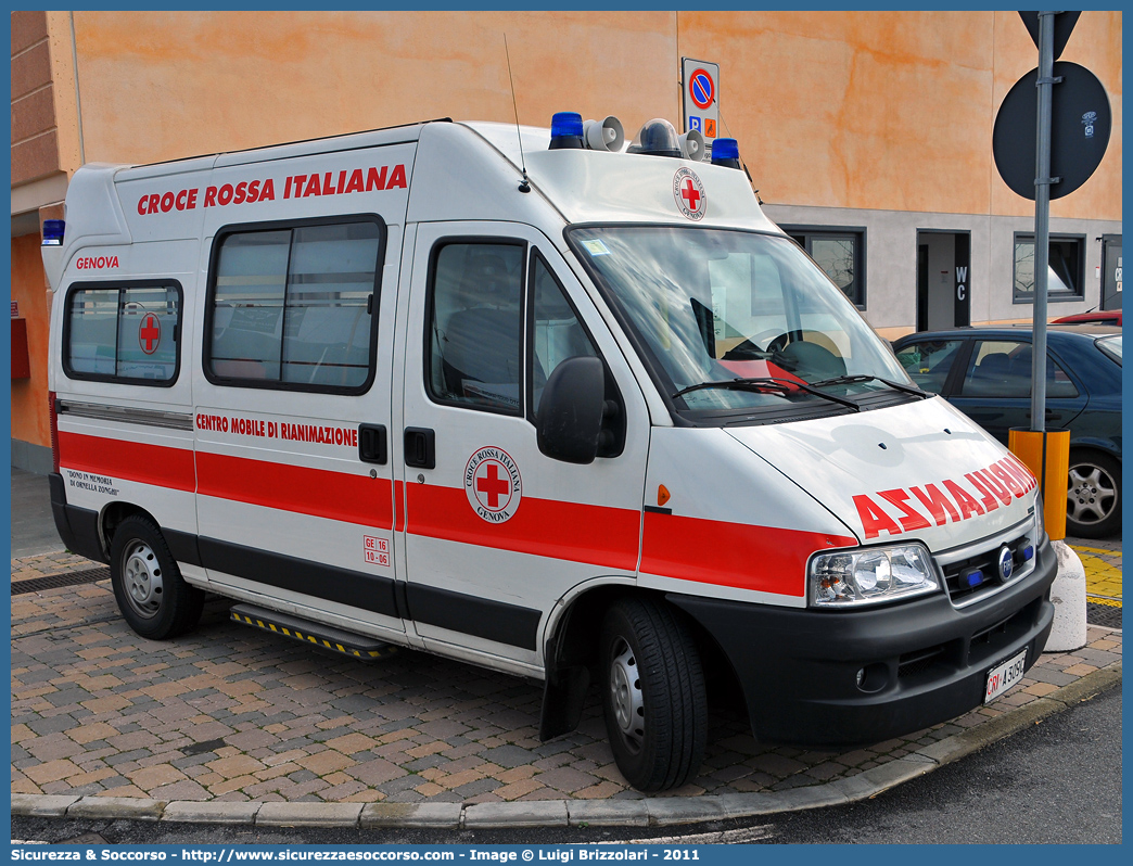 CRI A309C
Croce Rossa Italiana
Genova
Fiat Ducato II serie restyling
Allestitore Bollanti S.r.l.
Parole chiave: Croce;Rossa;Italiana;CRI;C.R.I.;Ambulanza;Fiat;Ducato;Bollanti;Genova