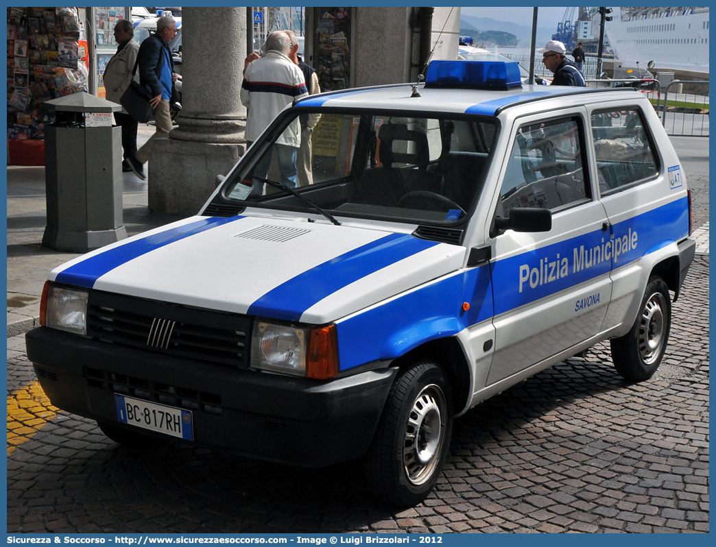 -
Polizia Municipale
Comune di Savona
Fiat Panda II serie
Parole chiave: Polizia;Locale;Municipale;Savona;Fiat;Panda