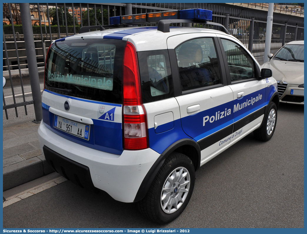 Polizia Locale YA951AA
Polizia Municipale
Comune di Zoagli
Fiat Nuova Panda 4x4 I serie
Parole chiave: Polizia;Locale;Municipale;Zoagli;Fiat;Nuova Panda;YA951AA;YA 951 AA