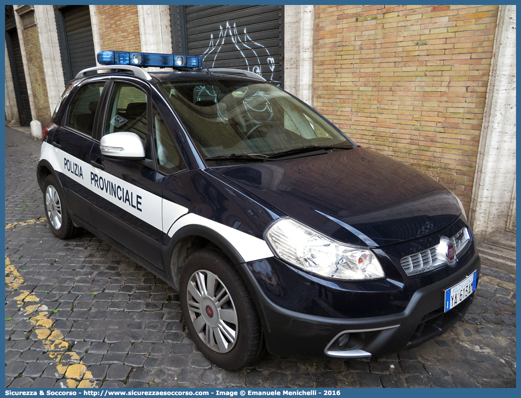 Polizia Locale YA613AM
Polizia Provinciale
Provincia di Roma
Fiat Sedici II serie
Parole chiave: PL;P.L.;PM;P.M.;Polizia;Locale;Provinciale;Roma;Fiat;Sedici