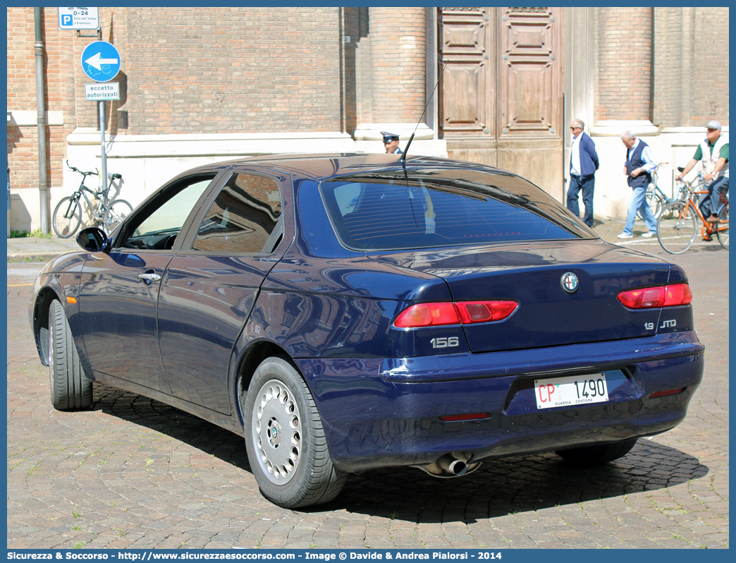 CP 1490
Corpo delle Capitanerie di Porto
Guardia Costiera 
Alfa Romeo 156 I serie
Parole chiave: CP;C.P.;GC;G.C.;Guardia;Costiera;Capitaneria;di;Porto;Alfa;Romeo;156;CP