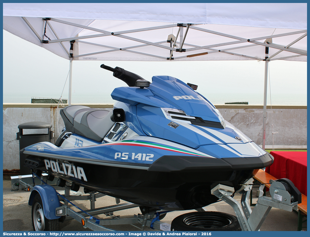 PS 1412
Polizia di Stato
Polizia del Mare
Yamaha Waverunner FX HO 2015
Parole chiave: PS;P.S.;Polizia;di;Stato;del;Mare;Yamaha;Waverunner;FX;HO;2015