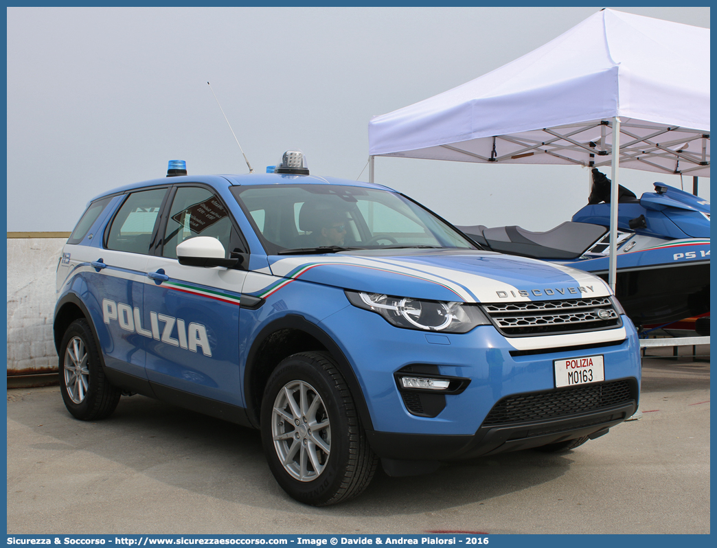 Polizia M0163
Polizia di Stato
Land Rover Discovery Sport
Allestitore Carrozzeria Marazzi S.r.l.
Parole chiave: PS;P.S.;Polizia;di;Stato;Polizia;Stato;Land;Rover;Discovery;Sport