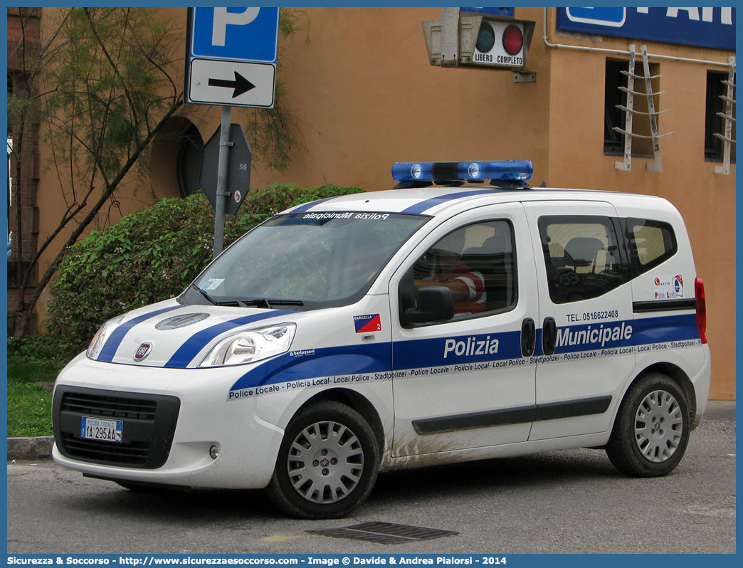 Polizia Locale YA295AA
Polizia Municipale
Comune di Baricella
Fiat Qubo
Allestitore Bertazzoni S.r.l.
Parole chiave: Polizia;Locale;Municipale;Baricella;Fiat;Qubo;Bertazzoni;YA295AA;YA 295 AA