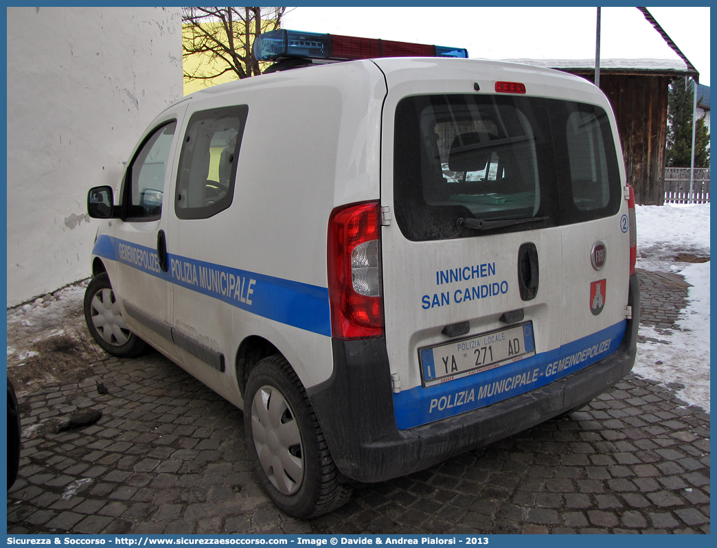 Polizia Locale YA271AD
Polizia Municipale
Comune di San Candido
Fiat Nuovo Fiorino Combi
Parole chiave: Polizia;Locale;Municipale;Gemeindepolizei;San Candido;Innichen;Fiat;Nuovo Fiorino;Combi;Qubo;YA271AD;YA 271 AD