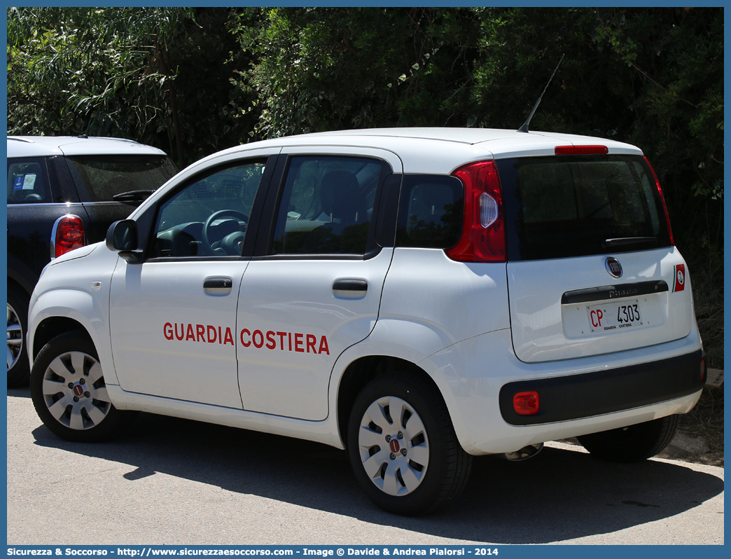 CP 4303
Corpo delle Capitanerie di Porto
Guardia Costiera
Fiat Nuova Panda II serie
Parole chiave: CP;C.P.;GC;G.C.;Guardia;Costiera;Capitaneria;Capitanerie;di;Porto;Fiat;Nuova;Panda