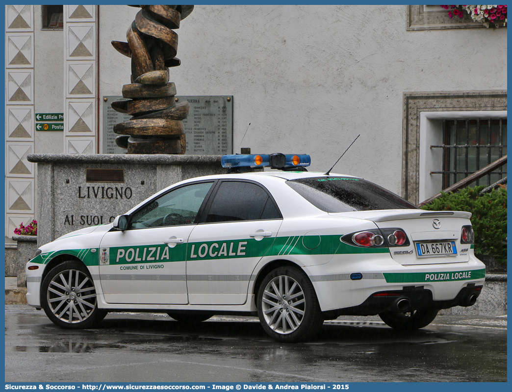 -
Polizia Municipale
Comune di Livigno
Mazda 6 MPS I serie
Allestitore Bertazzoni S.r.l.
Parole chiave: Polizia;Locale;Municipale;Livigno;Mazda;6;Bertazzoni