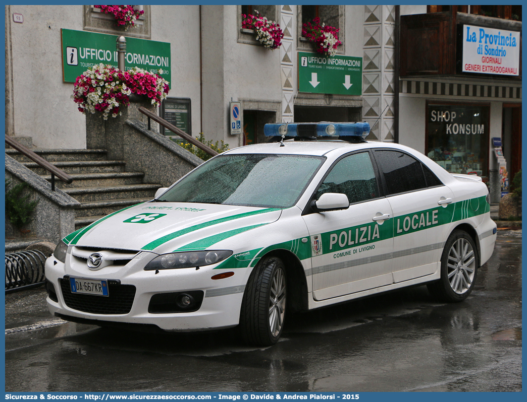 -
Polizia Municipale
Comune di Livigno
Mazda 6 MPS I serie
Allestitore Bertazzoni S.r.l.
Parole chiave: Polizia;Locale;Municipale;Livigno;Mazda;6;Bertazzoni