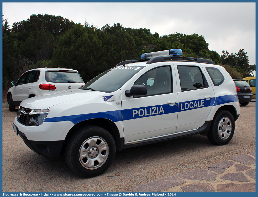 Polizia Locale YA216AE
Polizia Locale
Comune di Arzachena
Dacia Duster
Parole chiave: PL;P.L.;PM;P.M.;Polizia;Locale;Municipale;Arzachena;Dacia;Duster