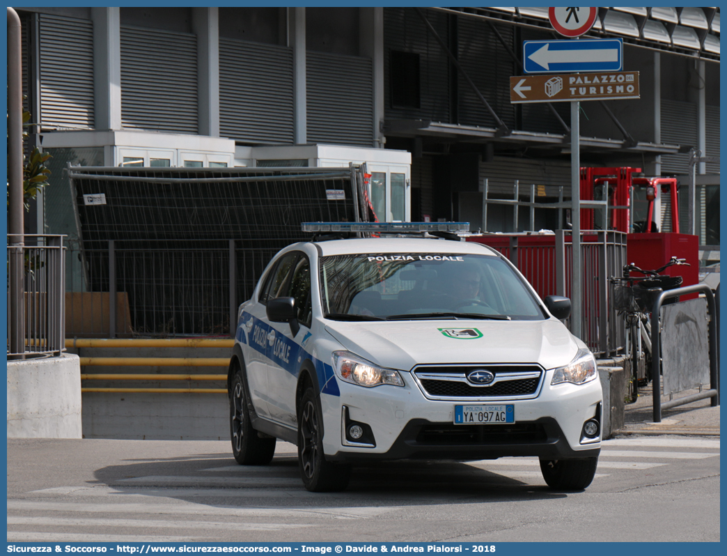 Polizia Locale YA097AG
Polizia Locale
Comune di Fossombrone
Subaru XV I serie restyling
Allestitore Ciabilli S.r.l.
Parole chiave: Polizia;Locale;Municipale;Fossombrone;Subaru;XV;Ciabilli;YA097AG;YA 097 AG