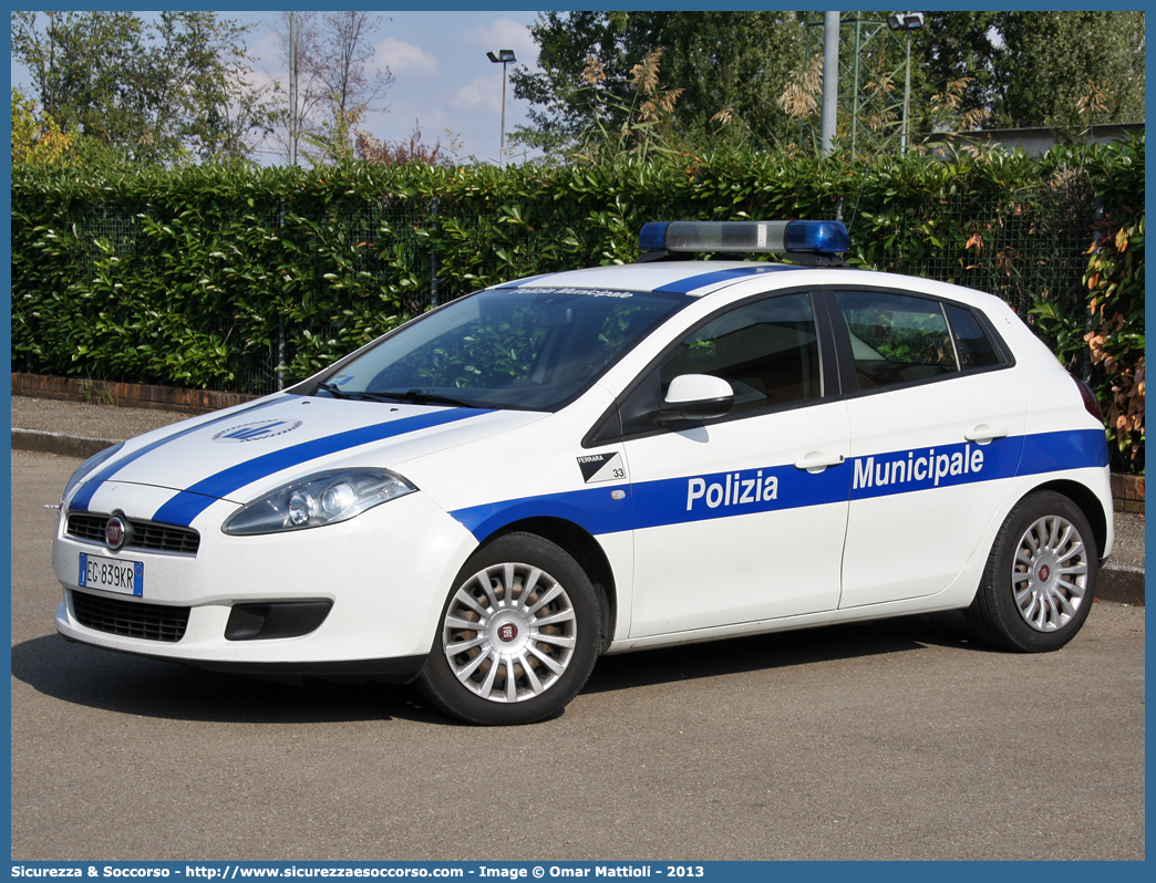 -
Polizia Municipale
Comune di Ferrara
Fiat Nuova Bravo
Allestitore Focaccia Group S.r.l.
Parole chiave: Polizia;Municipale;Locale;Ferrara;Fiat;Nuova Bravo;Focaccia