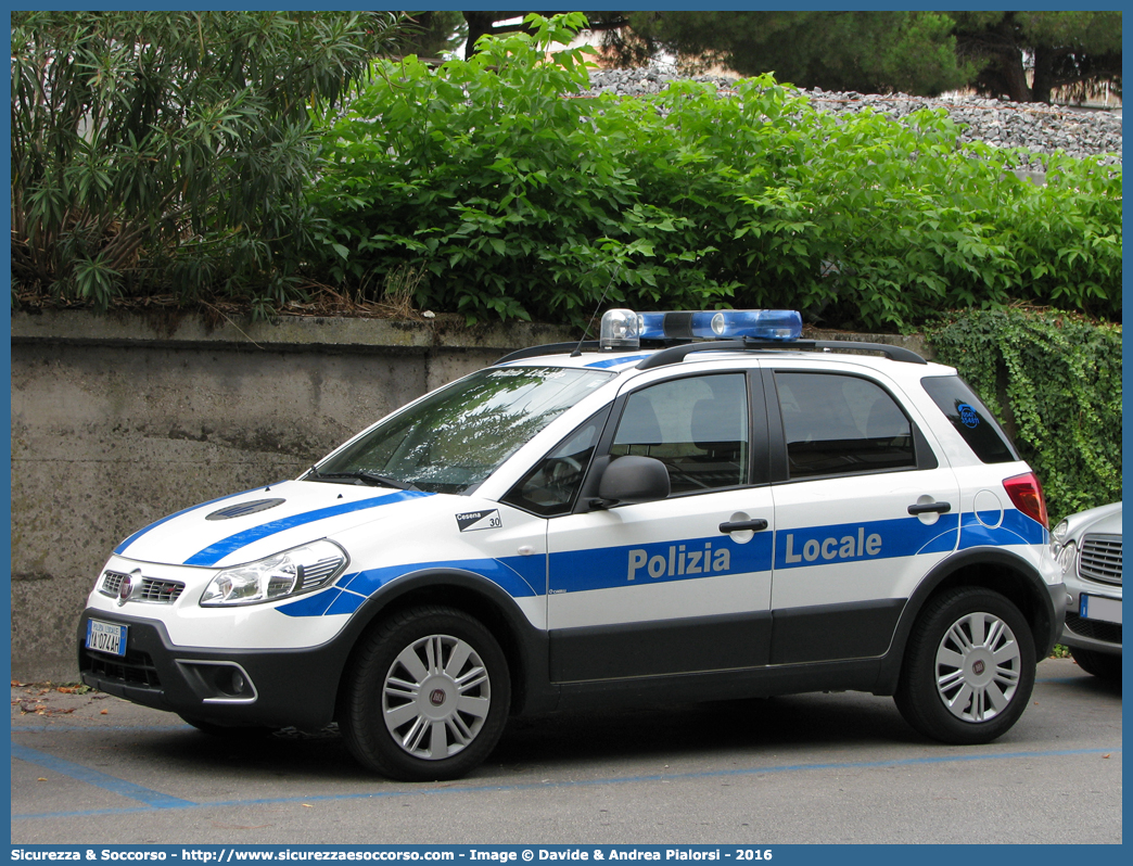 Polizia Locale YA074AH
Polizia Locale
Comune di Cesena
Fiat Sedici II serie
Allestitore Ciabilli S.r.l.
Parole chiave: Polizia;Locale;Municipale;Cesena;Fiat;Sedici;Ciabilli;YA074AH;YA 074 AH