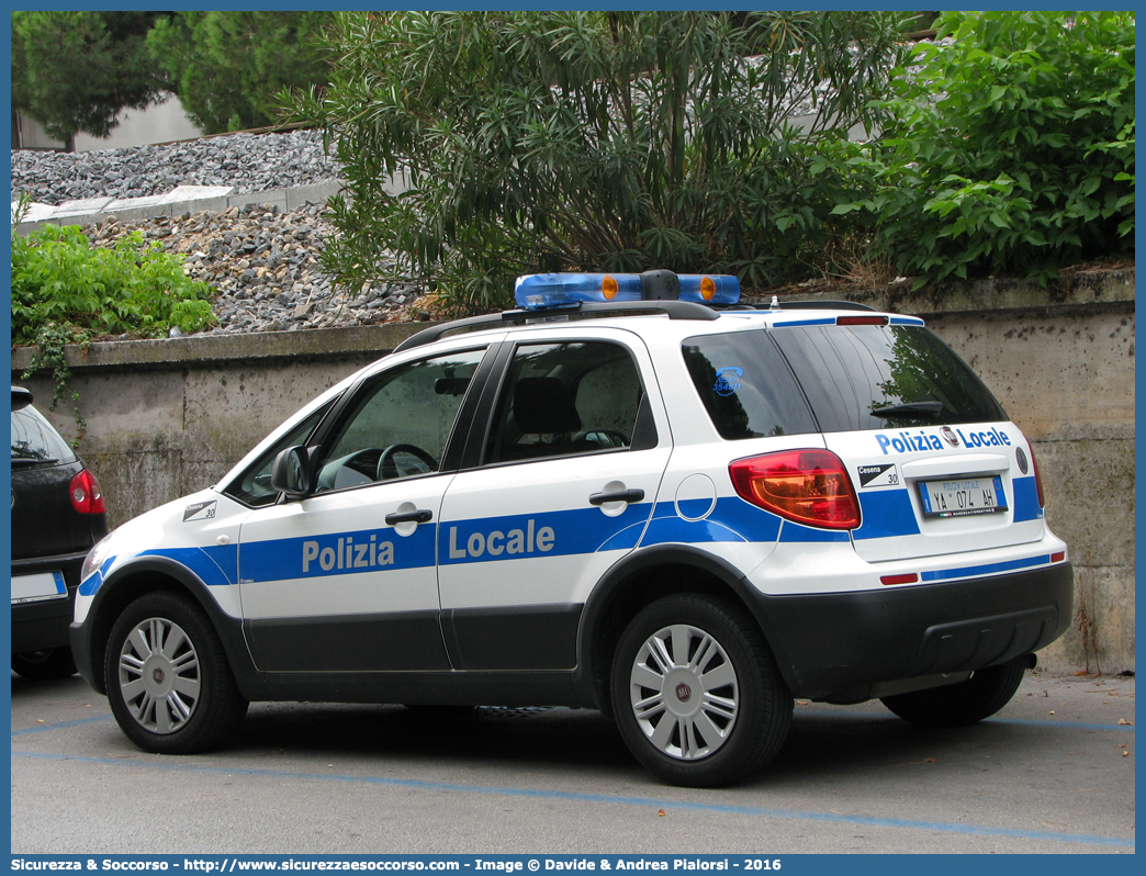 Polizia Locale YA074AH
Polizia Locale
Comune di Cesena
Fiat Sedici II serie
Allestitore Ciabilli S.r.l.
Parole chiave: Polizia;Locale;Municipale;Cesena;Fiat;Sedici;Ciabilli;YA074AH;YA 074 AH