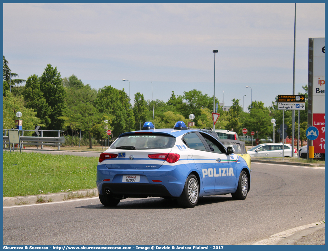 Polizia M2807
Polizia di Stato
Polizia Stradale
Alfa Romeo Nuova Giulietta
I serie II restyling
(I fornitura)
Parole chiave: PS;P.S.;Polizia;di;Stato;Stradale;Alfa;Romeo;Nuova;Giulietta