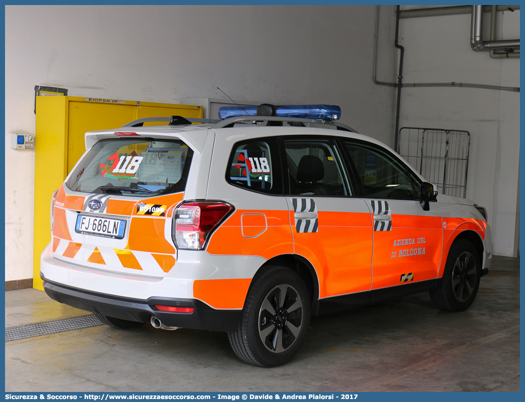 BO 1081
118 Bologna Soccorso
Subaru Forester VI serie restyling
Allestitore Aricar S.p.A.
Parole chiave: 118;Bologna;Soccorso;Automedica;Automedicalizzata;Auto Medica;Auto Medicalizzata;Subaru;Forester;Aricar