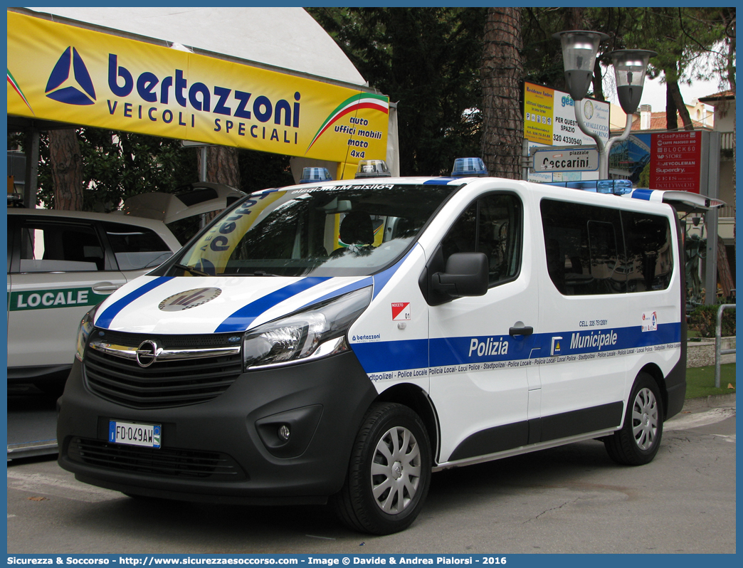 -
Polizia Municipale
Comune di Noceto
Opel Vivaro II serie
Allestitore Bertazzoni S.r.l.
Parole chiave: Polizia;Locale;Municipale;Noceto;Opel;Vivaro;Bertazzoni