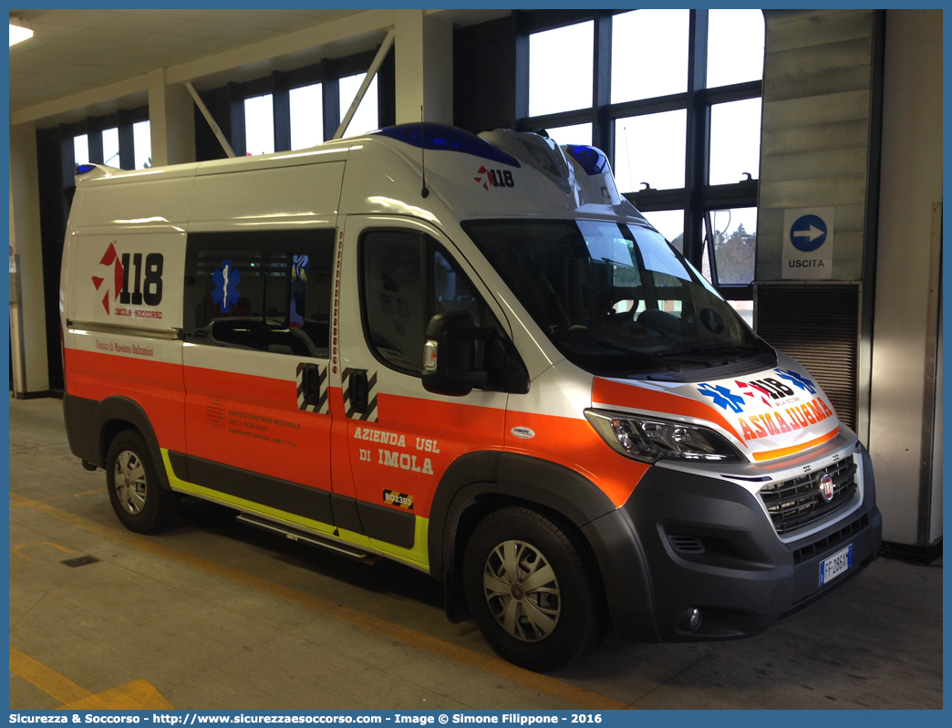 BO 2303
118 Imola Soccorso
Fiat Ducato III serie restyling
Allestitore Vision S.r.l.
Parole chiave: 118;Imola;Soccorso;Ambulanza;Autoambulanza;Fiat;Ducato;X290;X 290;Vision