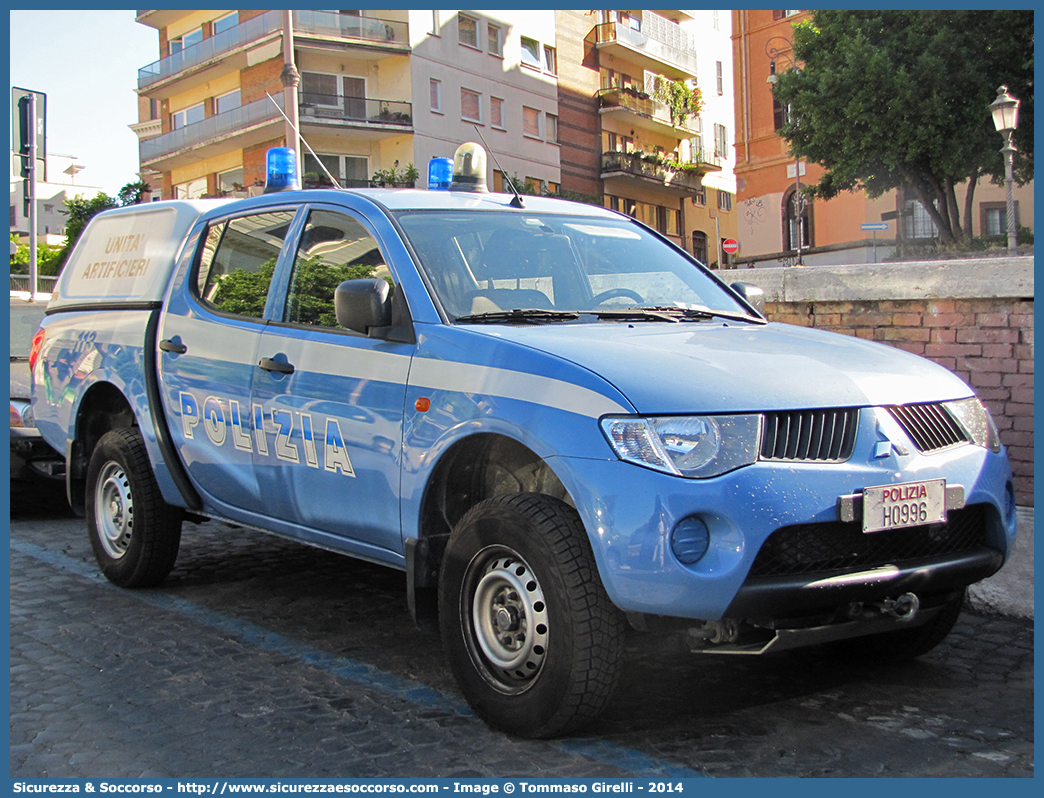 Polizia H0996
Polizia di Stato
Artificieri Antisabotaggio
Mitsubishi L200 IV serie
Parole chiave: PS;P.S.;Polizia;Stato;Pubblica;Sicurezza;Artificieri;Antisabotaggio;Mitsubishi;L200;H0996