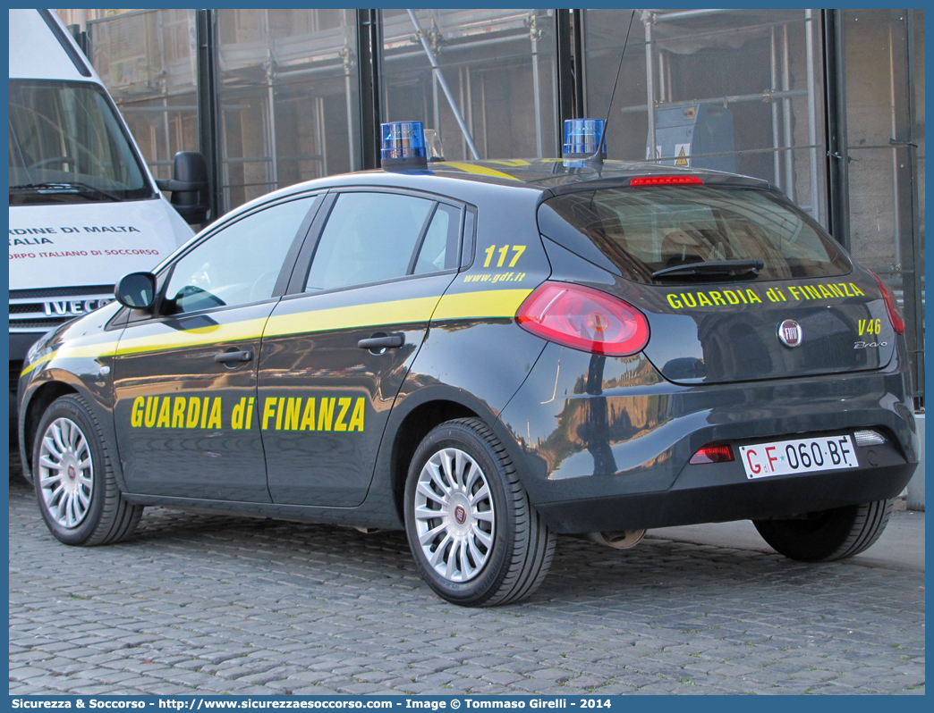 GdiF 060BF
Guardia di Finanza
Fiat Nuova Bravo
Parole chiave: GdiF;G.D.F.;GDF;Guardia;di;Finanza;Fiat;Nuova;Bravo;060BF