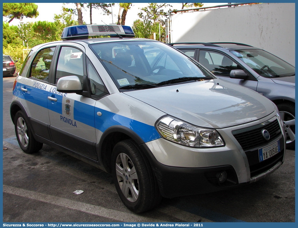 Polizia Locale YA003AE
Polizia Locale
Comune di Pignola
Fiat Sedici I serie
Parole chiave: Polizia;Locale;Municipale;Pignola;Fiat;Sedici;YA003AE;YA 003 AE