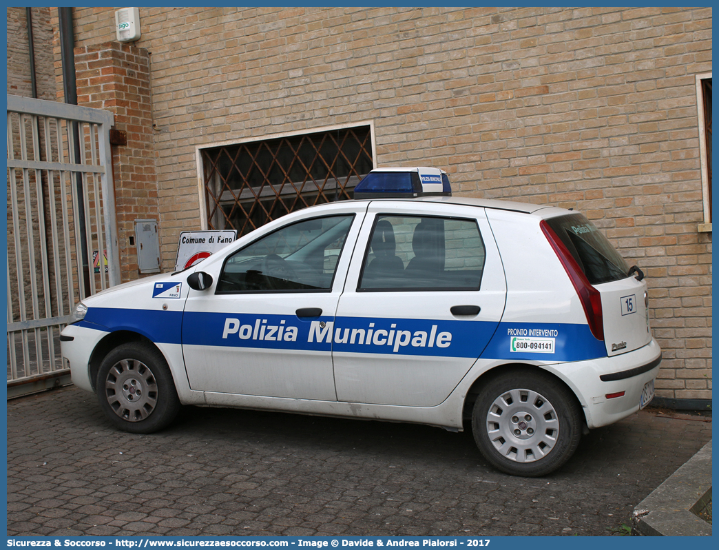 -
Polizia Municipale
Comune di Fano
Fiat Punto III serie restyling
Parole chiave: Polizia;Locale;Municipale;Fano;Fiat;Punto