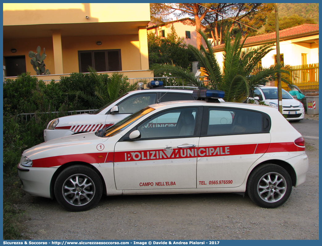 -
Polizia Municipale
Comune di Campo nell'Elba
Alfa Romeo 147 I serie
Allestitore Ciabilli S.r.l.
Parole chiave: Polizia;Locale;Municipale;Campo nell Elba;Alfa Romeo;147