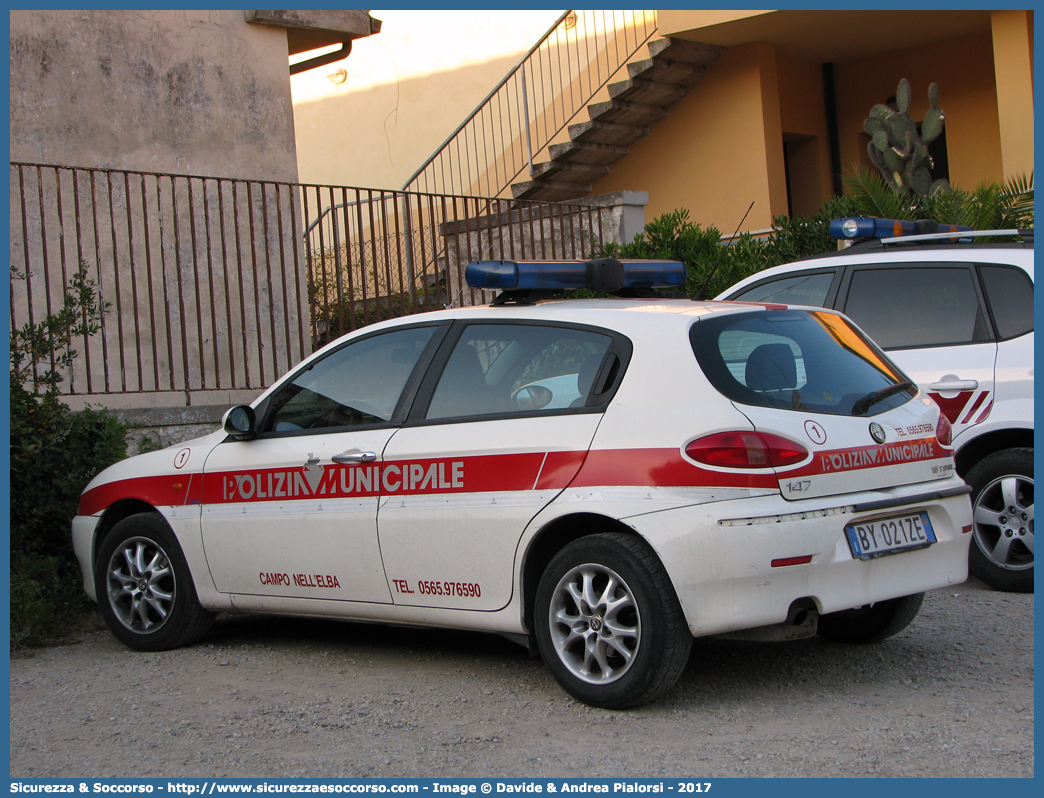 -
Polizia Municipale
Comune di Campo nell'Elba
Alfa Romeo 147 I serie
Allestitore Ciabilli S.r.l.
Parole chiave: Polizia;Locale;Municipale;Campo nell Elba;Alfa Romeo;147