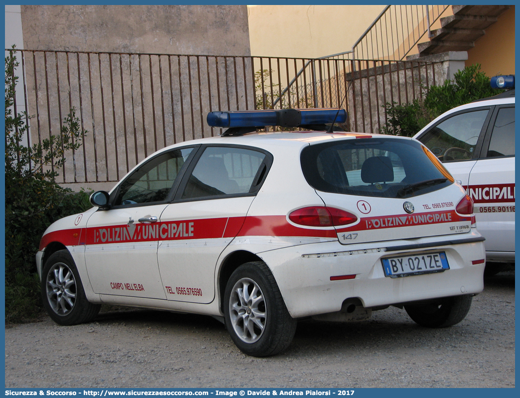 -
Polizia Municipale
Comune di Campo nell'Elba
Alfa Romeo 147 I serie
Allestitore Ciabilli S.r.l.
Parole chiave: Polizia;Locale;Municipale;Campo nell Elba;Alfa Romeo;147