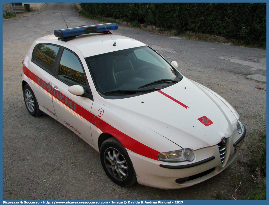 -
Polizia Municipale
Comune di Campo nell'Elba
Alfa Romeo 147 I serie
Allestitore Ciabilli S.r.l.
Parole chiave: Polizia;Locale;Municipale;Campo nell Elba;Alfa Romeo;147