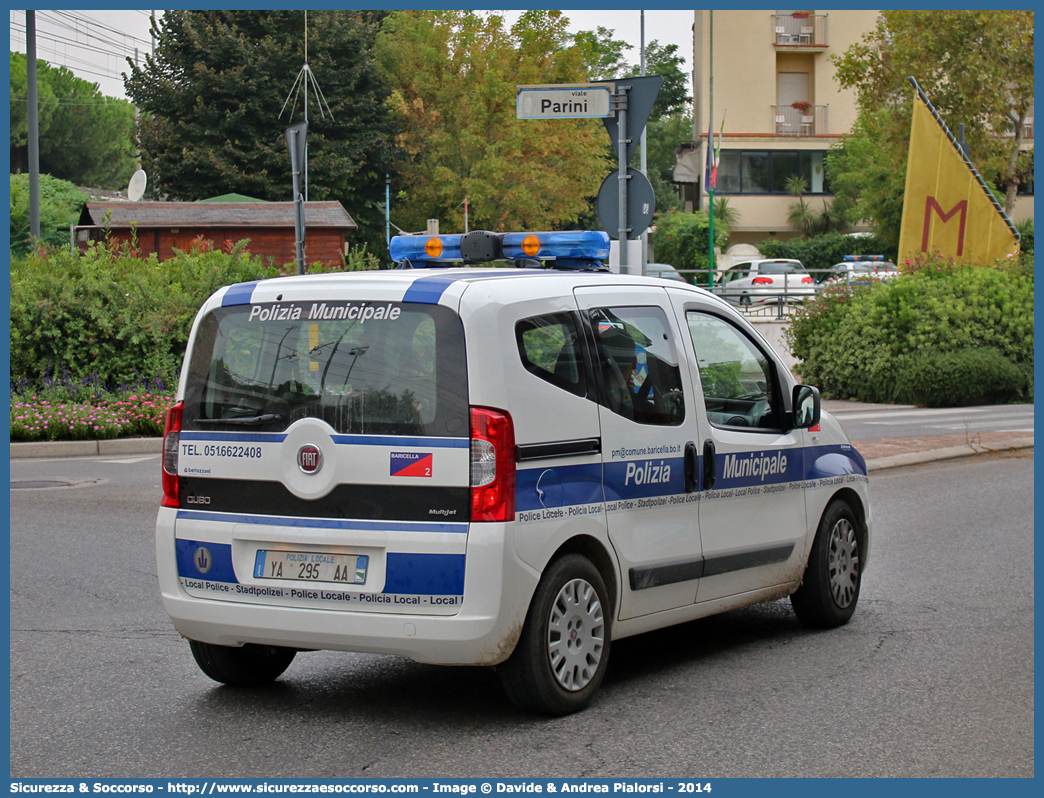 Polizia Locale YA295AA
Polizia Municipale
Comune di Baricella
Fiat Qubo
Allestitore Bertazzoni S.r.l.
Parole chiave: Polizia;Locale;Municipale;Baricella;Fiat;Qubo;Bertazzoni;YA295AA;YA 295 AA