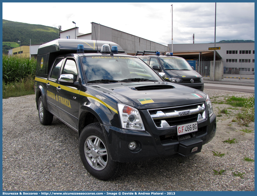 GdiF 466BG
Guardia di Finanza
S.A.G.F.
Isuzu D-Max I serie II restyling
Allestitore Maritan S.r.l.
Si ringrazia il personale per la collaborazione
Parole chiave: GdiF;G.D.F.;GDF;Guardia di Finanza;S.A.G.F.;SAGF;Soccorso Alpino;Isuzu;D-Max;D - Max;Alberto Maritan;466BG;466