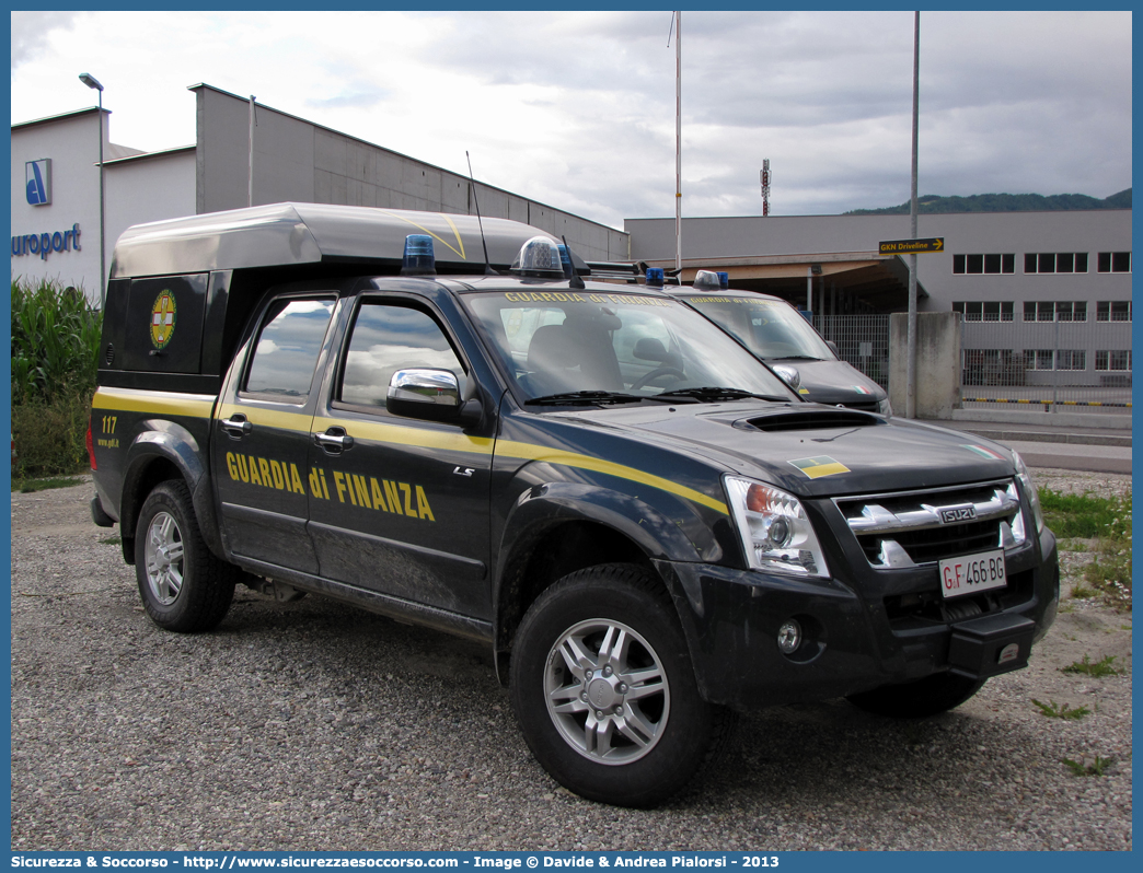 GdiF 466BG
Guardia di Finanza
S.A.G.F.
Isuzu D-Max I serie II restyling
Allestitore Maritan S.r.l.
Si ringrazia il personale per la collaborazione
Parole chiave: GdiF;G.D.F.;GDF;Guardia di Finanza;S.A.G.F.;SAGF;Soccorso Alpino;Isuzu;D-Max;D - Max;Alberto Maritan;466BG;466