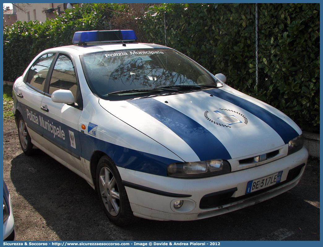 -
Polizia Municipale
Associazione Intercomunale
Terre d'Acqua
Fiat Brava
Parole chiave: Polizia;Locale;Municipale;Terre d'Acqua;Terre;Acqua;Anzola dell’Emilia;Anzola Emilia;Calderara di Reno;Sala Bolognese;San Giovanni in Persiceto;Sant’Agata Bolognese;Sant Agata Bolognese;Fiat;Brava