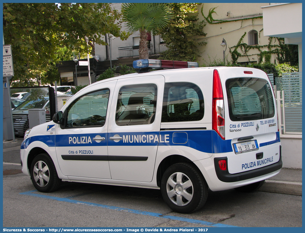 Polizia Locale YA313AN
Polizia Municipale
Comune di Pozzuoli
Renault Kangoo IV serie
Parole chiave: PL;P.L.;PM;P.M.;Polizia;Locale;Municipale;Pozzuoli;Renault;Kangoo