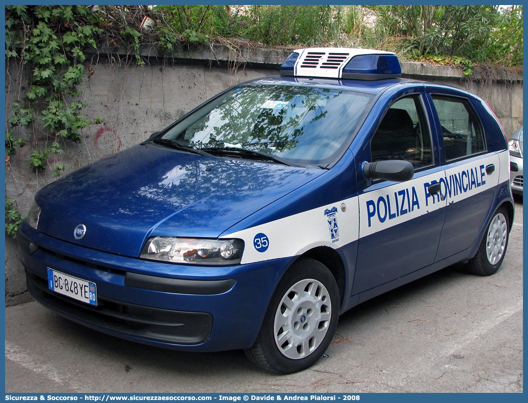 -
Polizia Provinciale
Provincia di Rovigo
Fiat Punto II serie
Parole chiave: Polizia;Locale;Provinciale;Rovigo;Fiat;Punto