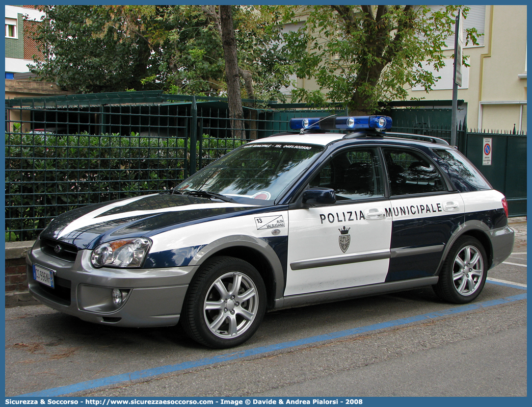 -
Polizia Municipale
Corpo Intercomunale Alta Valsugana
Subaru Impreza Outback
Parole chiave: Polizia;Locale;Municipale;Alta Valsugana;Baselga di Pinè;Baselga di Pine;Calceranica al Lago;Caldonazzo;Levico Terme;Pergine Valsugana;Tenna;Vigolo Vattaro;Subaru;Impreza;Outback