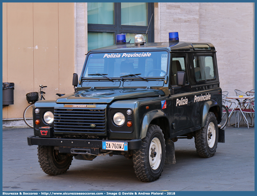 -
Polizia Provinciale
Provincia di Ravenna
Land Rover Defender 90
Allestitore Focaccia Group S.r.l.
Parole chiave: Polizia;Locale;Provinciale;Ravenna;Land Rover;Defender;90;Focaccia